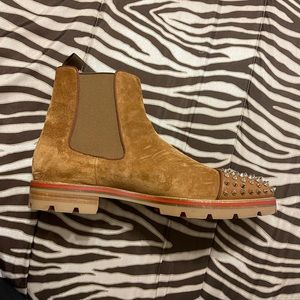 Men’s suede Christian Louboutin Soes